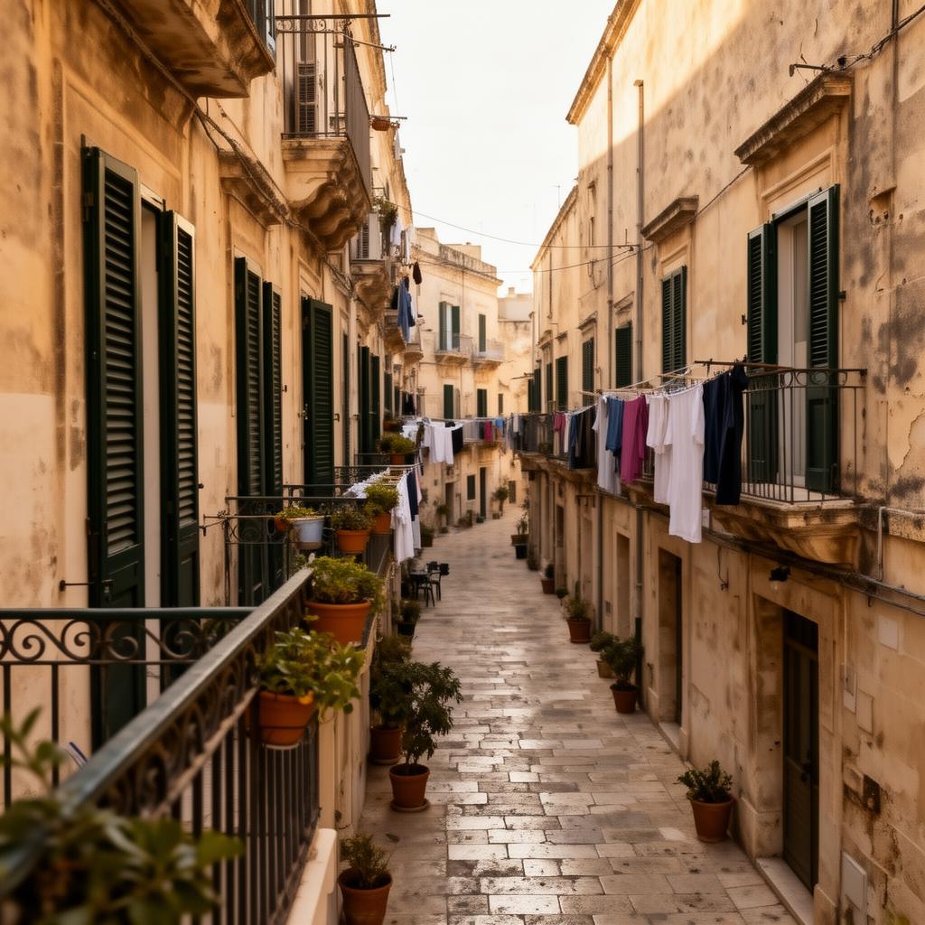 Bari Vecchia — Balcone Vista Strada